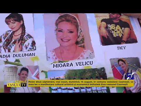 ȘTIRE- ZIUA COMUNEI COZMEȘTI