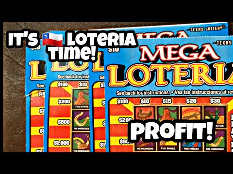 Texas Lottery Scratch Off Tickets: $10 Mega Loteria