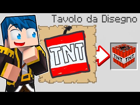 DISEGNA L'OGGETTO SU MINECRAFT PER OTTENERLO!
