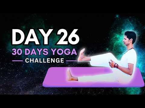 Day 26: Beginner Yoga for Energy & Flexibility | 30-Day Everyday Yoga Challenge