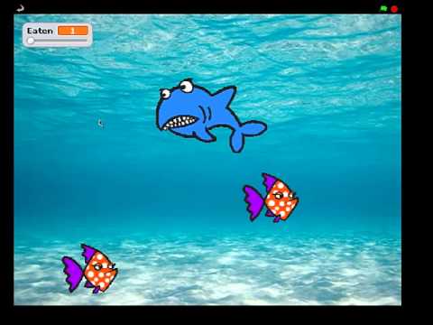 Scratch Programming Shark Attack Game 1