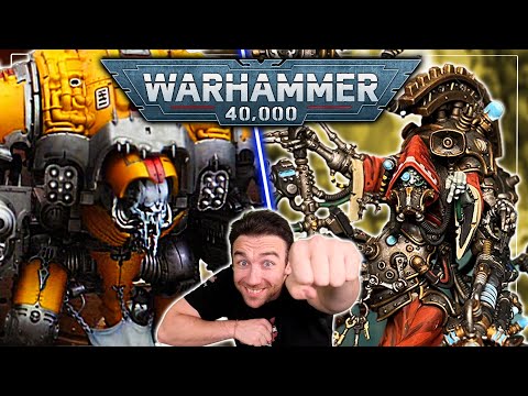 Warhammer 40.000 - Adeptus Mechanicus VS Chaos Knights !