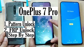 One Plus 7 Pro Pattern Unlock And FRP Unlock || OnePlus Password Unlock 6, 6T, 7, 7T, 7 Pro ||