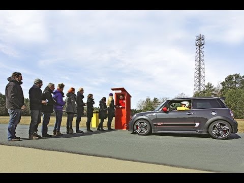 Roller coaster in the Mini John Cooper Works GP
