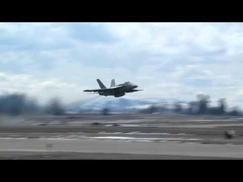 Sweet F18 Roll after takeoff!!!