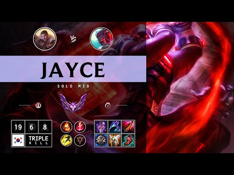Jayce Mid vs Yone - KR Master Patch 14.13