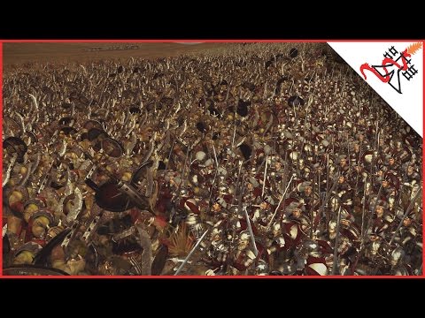 14040 ORC BOYZ vs 4680 GREATSWORDS - Total War: WARHAMMER Massive BATTLES