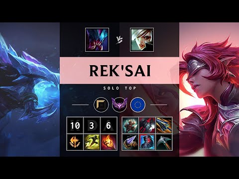 Rek'Sai Top vs Riven - EUW Master Patch 25.10