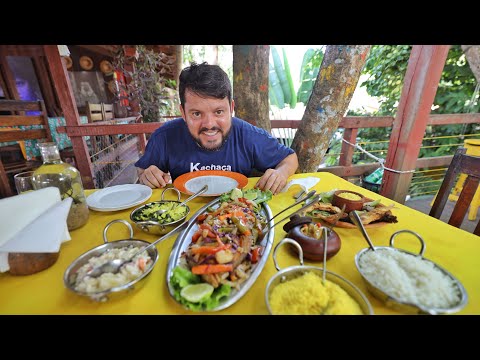 🌳 COMIDA Tapajônica - Charutinho + piracuí + piracaia | Alter do Chão - PARÁ