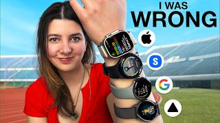 Apple Watch Ultra vs. Garmin vs. Samsung Galaxy Watch!