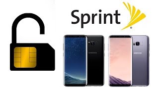 Remote Service to Unlock Sprint Galaxy S8 & 8 Plus Permanently for ANY SIM in 10-15 min