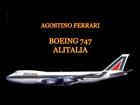Alitalia Boeing 747 - Agostino Ferrari