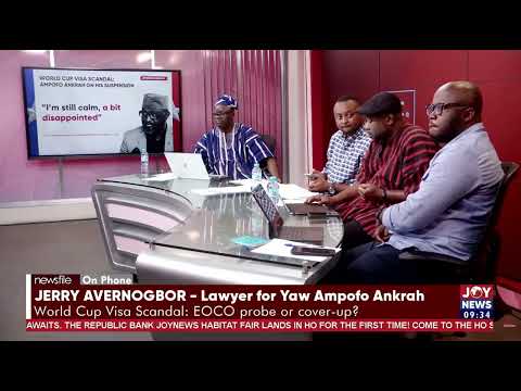 If he is found guilty, punish him - Avenorgbor rejects visa fraud claims against Ampofo Ankrah