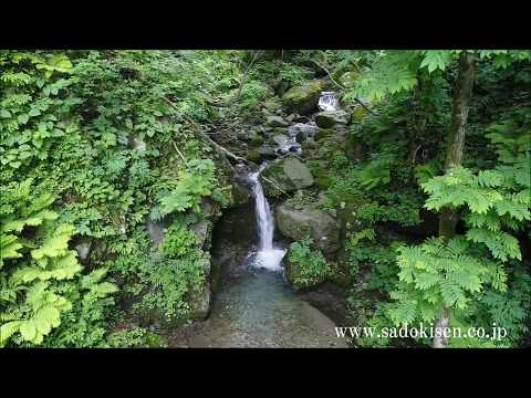 【佐渡空撮】アオネバ渓谷