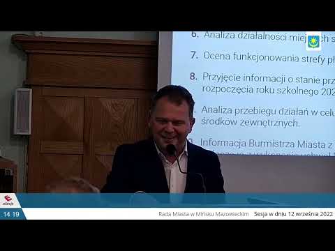XLIX sesja Rady Miasta Mińsk Mazowiecki