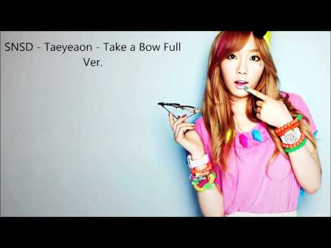 SNSD - Taeyeon - Take a Bow Full Ver.