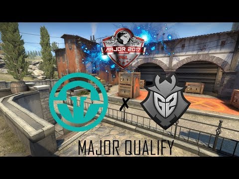 IMMORTALS x G2 - MAJOR PGL KRAKÓW QUALIFY 2017 (LIVE)