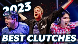BEST CLUTCHES OF VCT 2023  - VALORANT MONTAGE
