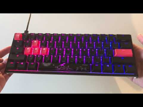 DUCKY ONE 2 mini - unboxing and sound test!!