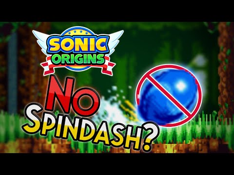 Can You Beat Sonic Origins WITHOUT Using the Spindash?