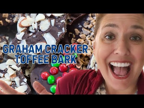 Graham Cracker Toffee Bark 3+ways!
