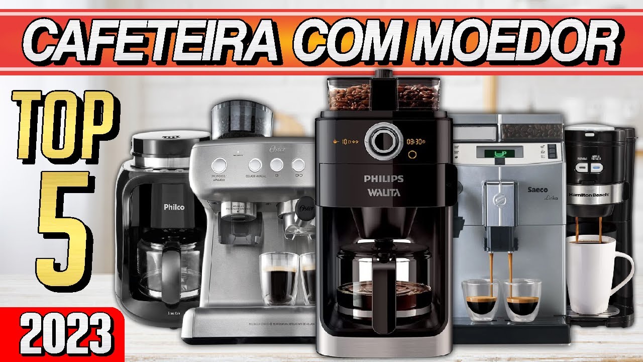 Qual a MELHOR Cafeteira com Moedor de Grãos Integrado? TOP 5 2023!