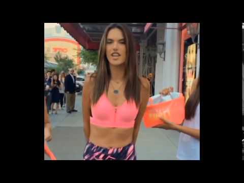 Alessandra Ambrosio ALS Ice Bucket Challenge