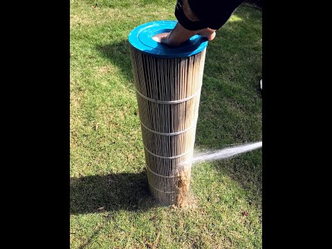 Cleaning Pool Filter Cartridges