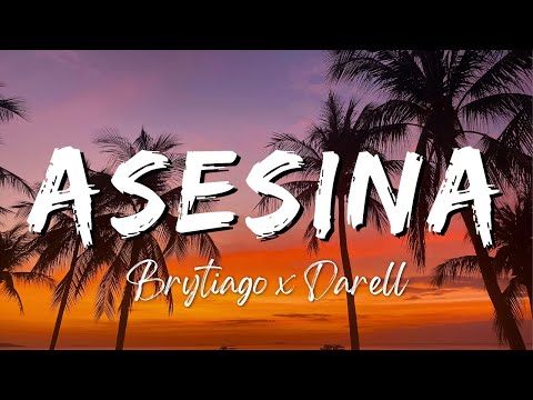 Brytiago x Darell - Asesina (Lyrics/Letra)