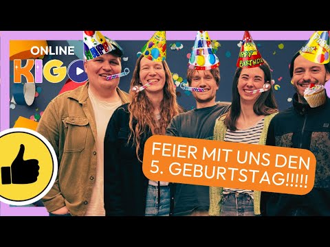 🥳 5 Jahre Online KiGo - feiere mit uns 🥳 | Online KiGo