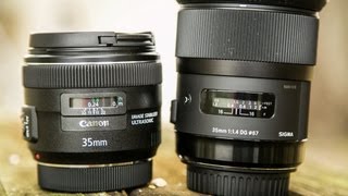 Canon 35mm f/2 IS VS Sigma 35mm f/1.4 Lens