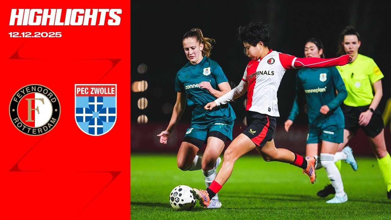 Highlights | Feyenoord V1 - PEC Zwolle | Eurojackpot KNVB Beker 2025-2026
