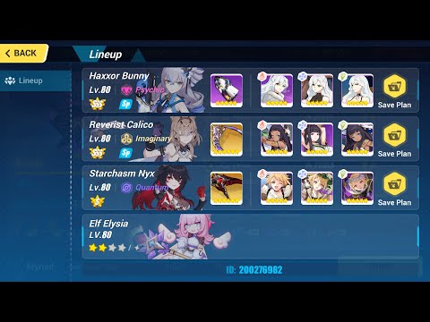 Honkai impack 3 Exalted Abyss (Nirvana) 461D S0 Nyx vs Mobs (Bloodlust) 538