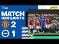 PL Highlights: Man United 2 Albion 1
