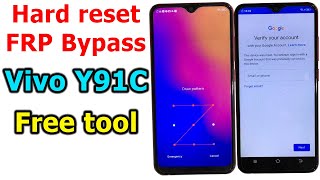 Vivo Y91C How to Hard reset/FRP Bypass Google Account Lock with Free tool