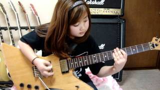 CRAZY DOCTOR  LOUDNESS 桜花９歳　ギター少女