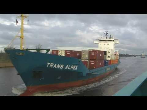 Containerschiff MS "ANNA SIRKKA" - Kiel - Kanal - Teil 3
