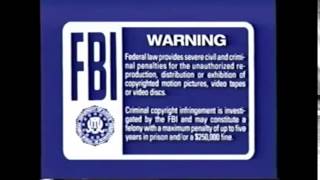 Blue FBI Warning Screens (2004-2009)