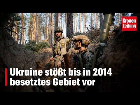 „Ein glücklicher Tag“ Ukraine stößt bis in 2014 besetztes Gebiet vor | krone.tv NEWS