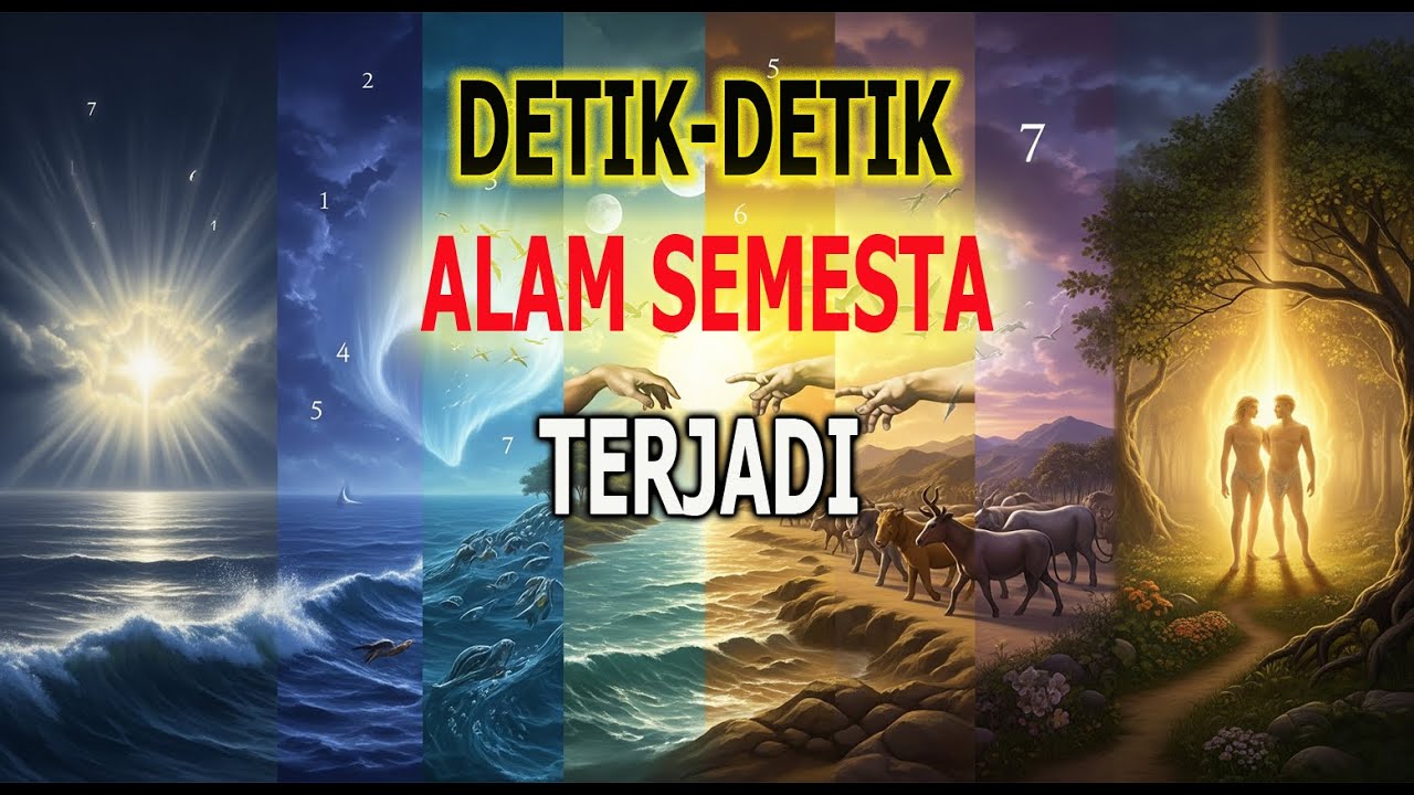 Hari Hari Penciptaan Alam Semesta Menurut Alkitab  Kitab Kejadian 1