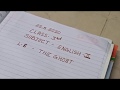 Class 3 English II 25 05 2020