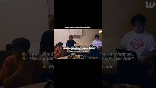 Download lagu Jimin saying everyone opposed his long hair and then members supporting, SUGA cut his hair for him😭 mp3