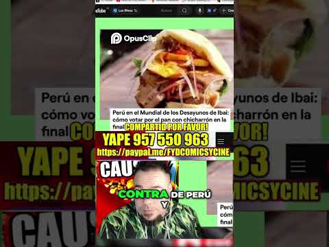¡Perú vs Venezuela! ¿Envidia por el Campeonato Mundial #peru #ibai #mundialdedesayunos