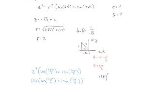 Powers and Roots of Complex Numbers