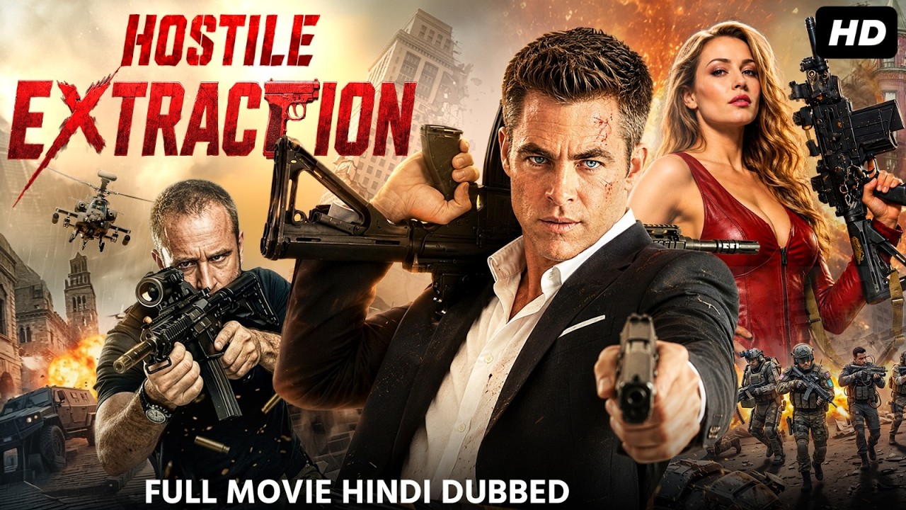 HOSTILE EXTRACTION - Full Hollywood Movie Hindi Dubbed | Chris Pine, Ben Foster | Hindi Action Movie