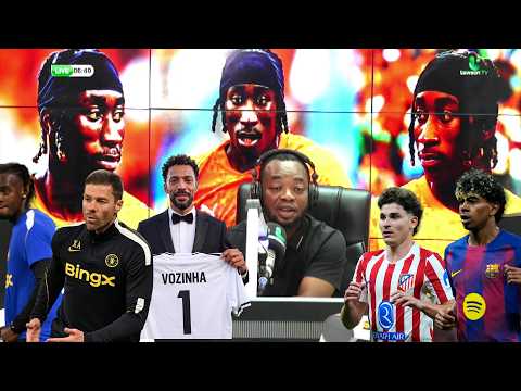 KING EBEN MONDAY MORNING FOREIGN SPORTS ON LAWSON TV.MADRID SIGNS DIOMANDE, CHELSEA,BARCA,MAN UTD..🔥
