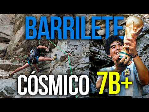 Barrilete Cósmico 7b+ | La Cantera (Alta Gracia) | Escalada Los Diedros