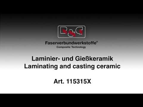 Silikonform aus ADDV-25 und Abguss mit Laminier- und Gießkeramik