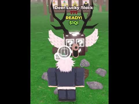 Bro found a lucky block 😭 #roblox #99nightsintheforest #99nights #stealabrainrot #funny