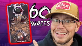Video thumbnail for 60 watts of portable, affordable CHUGGING POWER! | Lichtlaerm PANDORA Power Amp Pedal! by Kyle Bull